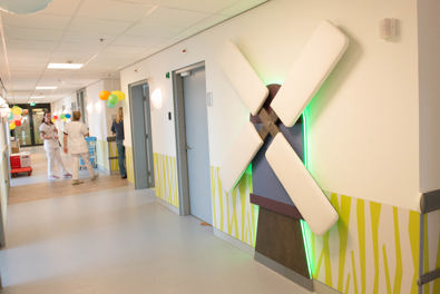 Vernieuwde kind- en jeugdafdeling