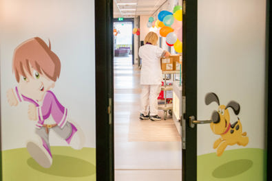 Vernieuwde kind- en jeugdafdeling