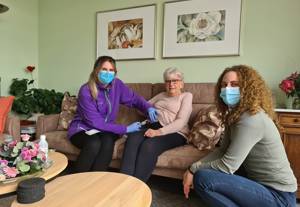 Foto Bij Eerste Injectie Chemo Thuis