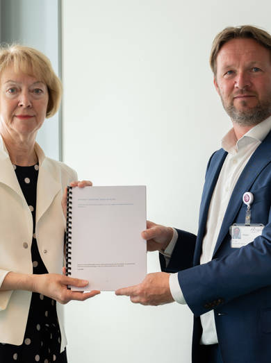 Overhandiging Rapport